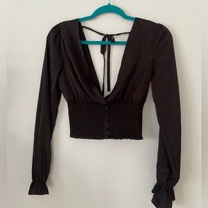 black forever 21 top!